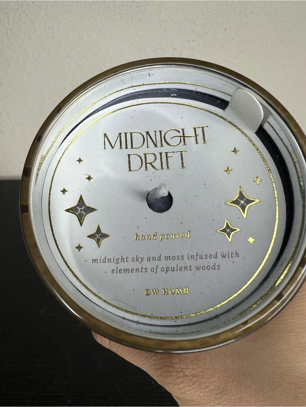 NEW DW Home ‘Midnight Drift’ 8.8oz Halloween Scented Candle